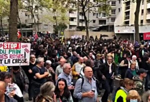 Protest u Parizu Francuska