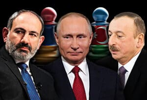 Putin, Pashinyan i Aliyev