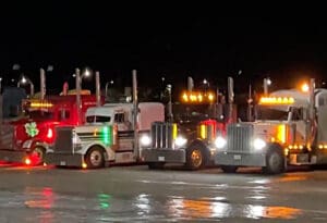 Kamioni Kanada protest