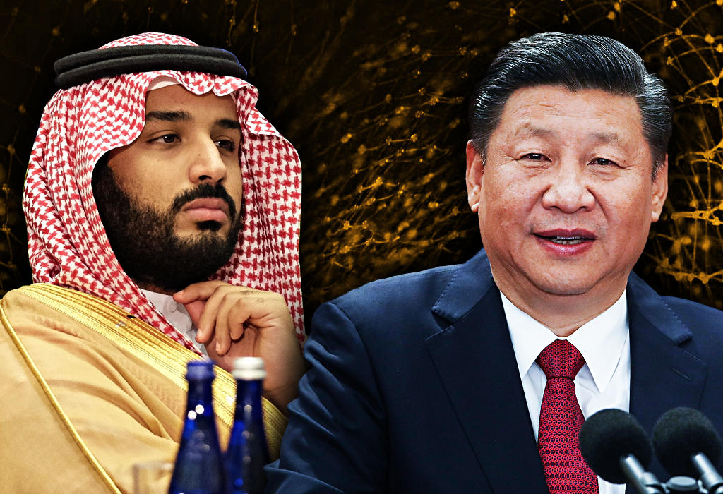 Bin Salman i Xi Jinping