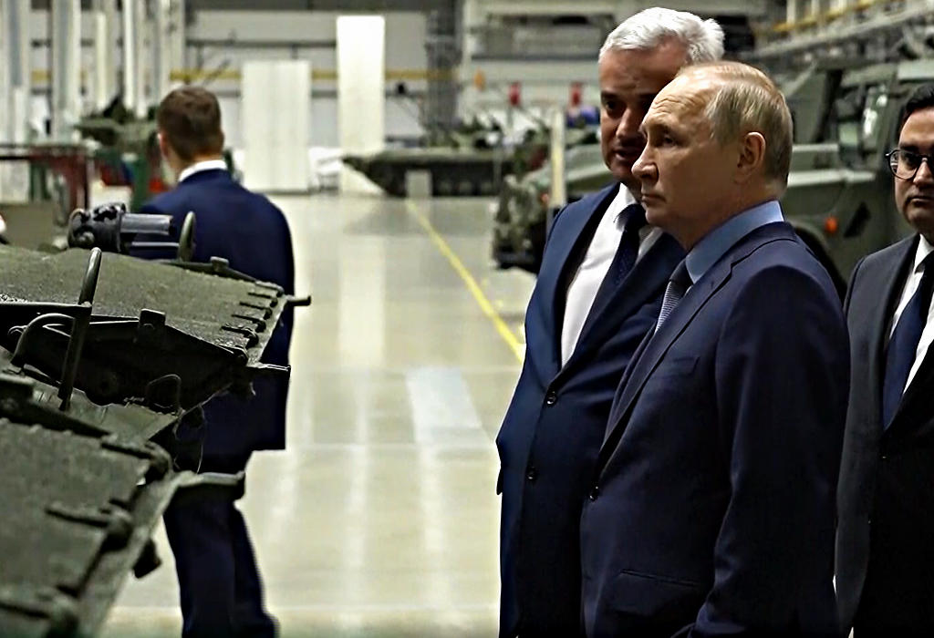 Putin inspekcija centra ruske odbrambene industrije