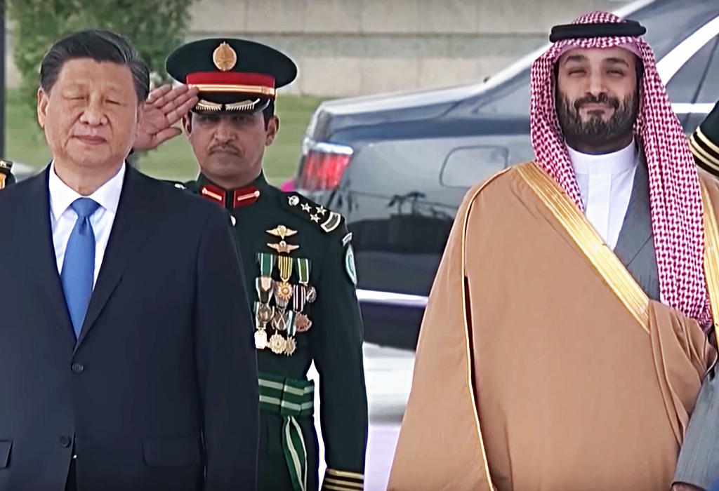 Xi Jinping i Mohammad bin Salman