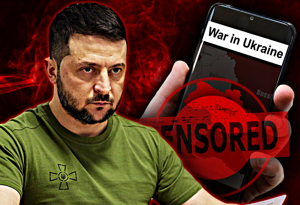 Zelenski - Ukrajina - Cenzura medija