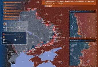 Karta rat u Ukrajini