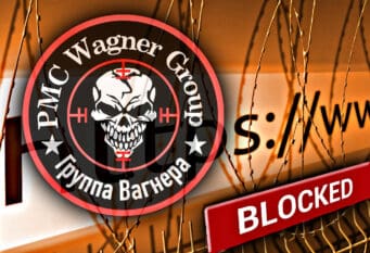 Blokirane web stranice povezane s Wagner grupom