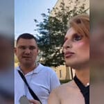 Ukrajinski neonacist i transrodna zena
