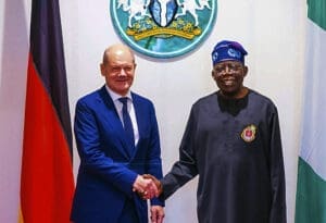 Bola Tinubu i Olaf Scholz
