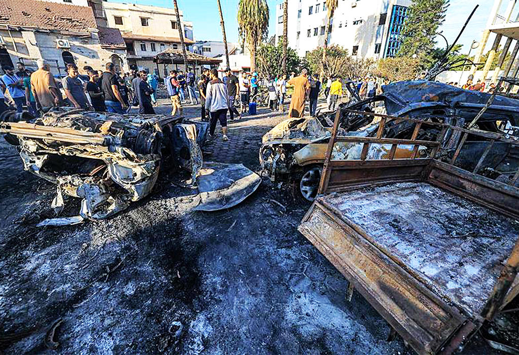 Bolnica u Gazi nakon napada