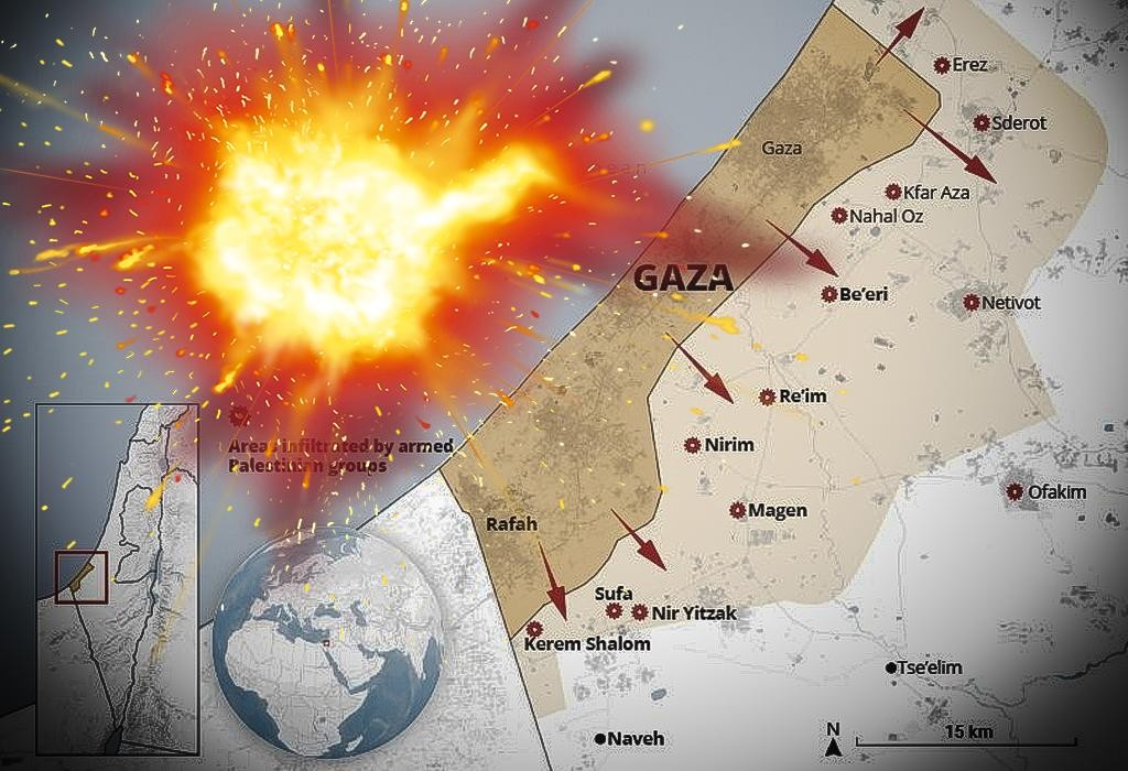 Iznenadni napad Hamasa na Izrael