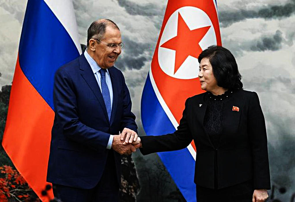 Lavrov i Choe Son-hui