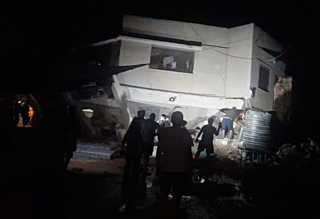 Ostecena pravoslavna svetinja u Gazi