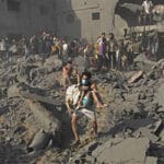 Bombardovanje izbjeglickog kampa Jabalia u Gazi