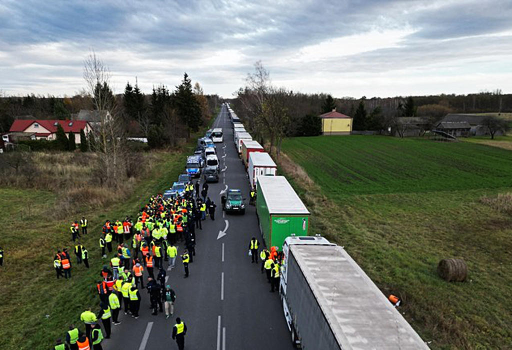 Kamoni u blizni Ukrajinsko-poljske granice