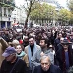Prosvjed protiv anti-semitizma u Parizu