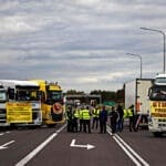 Protest farmera na Poljsko-Ukrajinskoj granici