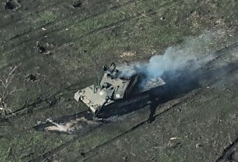 Rusija unistila Ukrajinske tenkove