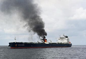 Ruski tanker nakon napada