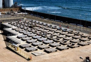 Skladište suhog goriva spremnika s istrošenim nuklearnim gorivom