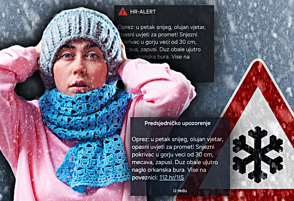 Uzbuna zbog snijega