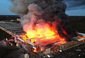 Pozar u tvornici piletine u Teksasu