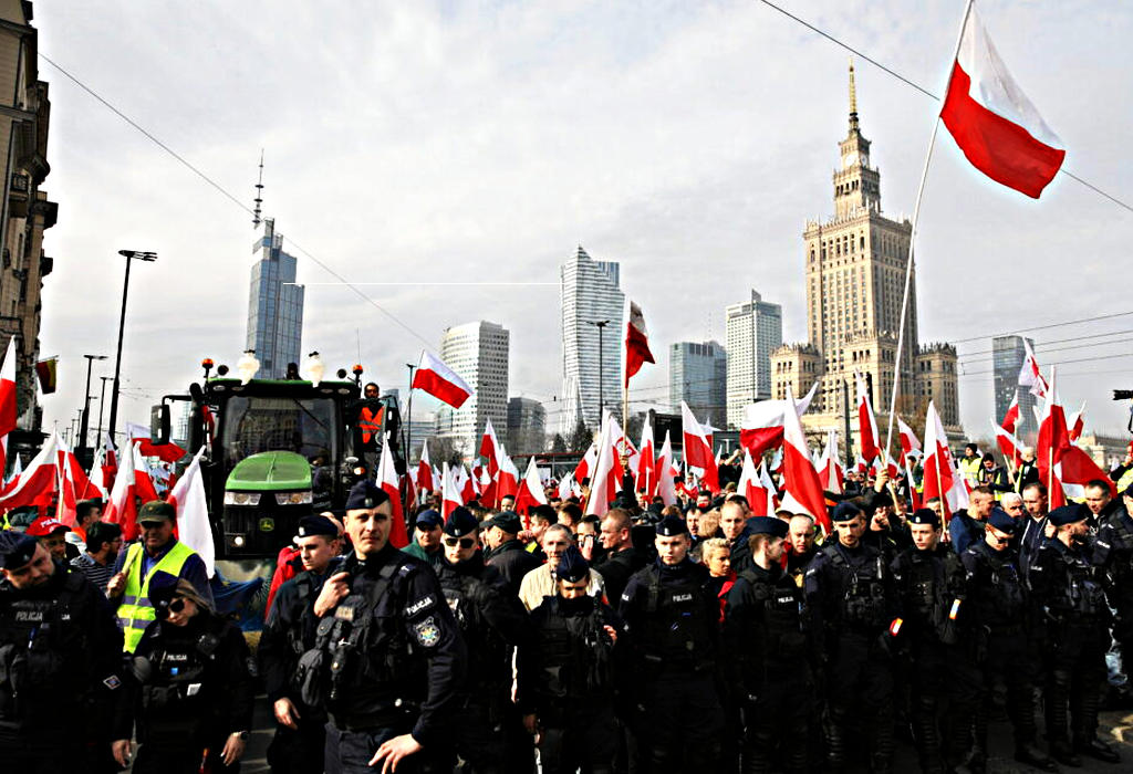Prosvjed poljoprivrednika - Poljska