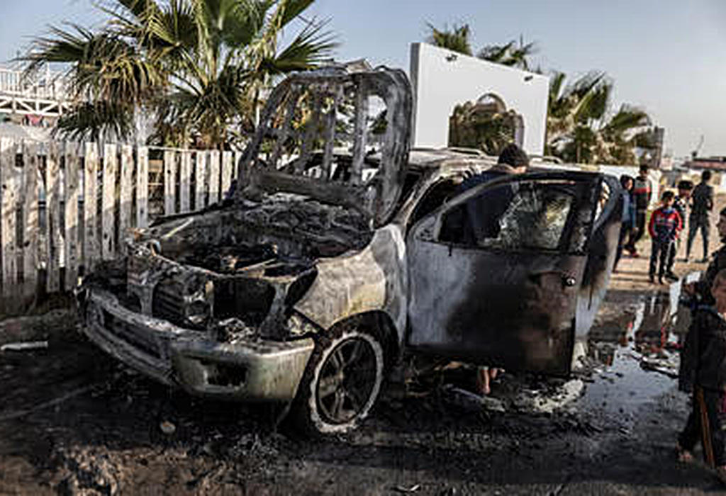 Napad na konvoj pomoci u Gazi