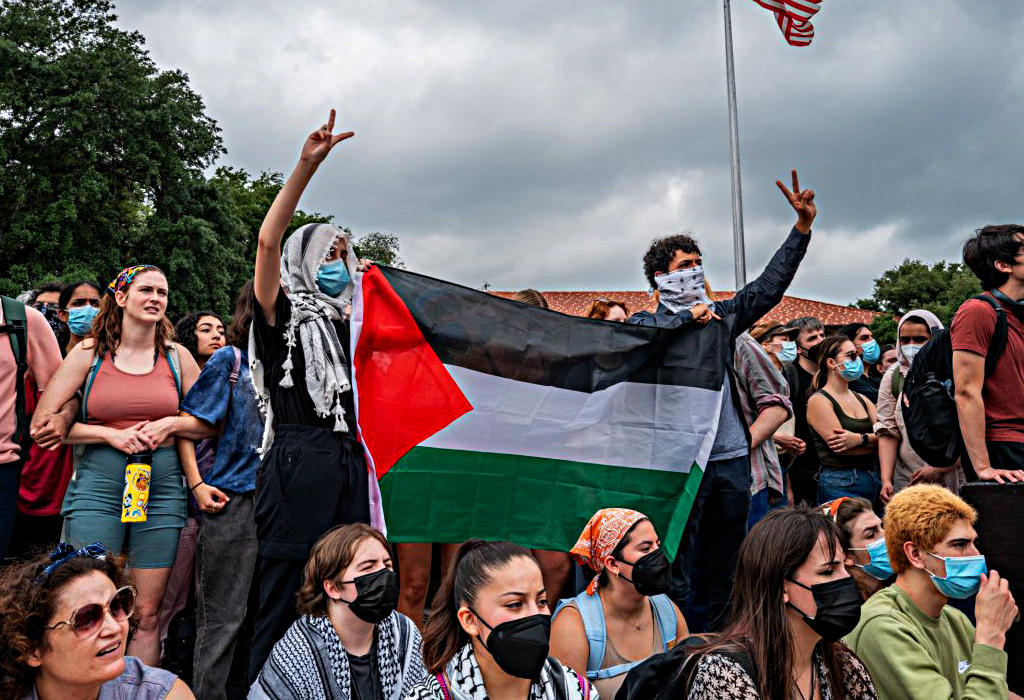 Propalestinski protest u SAD