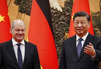 Scholz i Xi Jinping