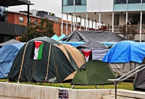 Propalestinski prosvjed na kampusima u SAD