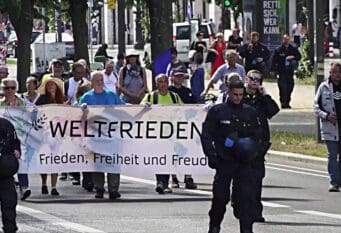 Prosvjedi u Berlinu protiv pomoci Ukrajini