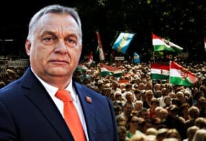 Viktor Orban - Antiratni protest u Madjarskoj