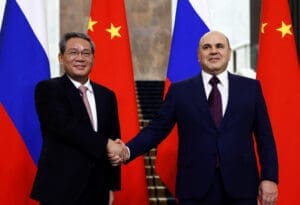 Ruski premijer i Kineski premijer sastanak