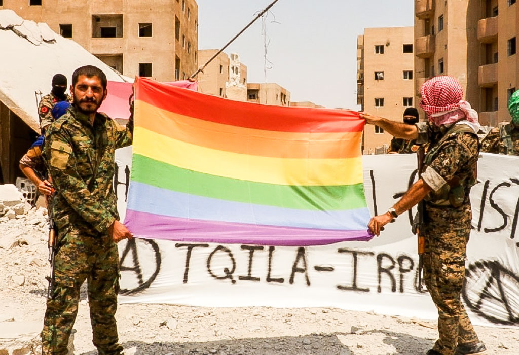 Sirija Teroristi Woke LGBT