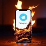 Telegram u vatri
