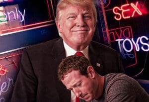 Trump i Zuckerberg