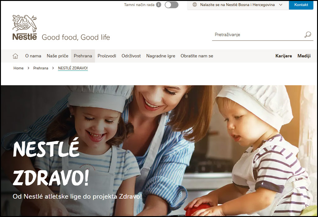 Nestle program Zdravo
