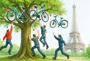 Krađa bicikla u Parizu