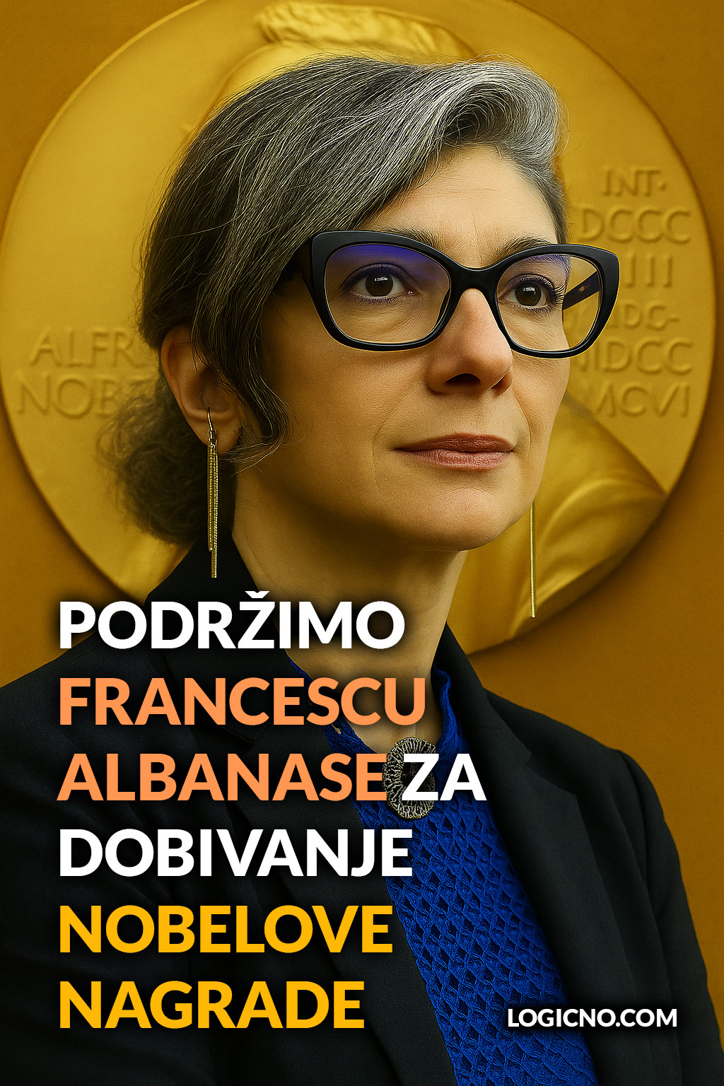 Podržimo Francescu Albanese za Nobela
