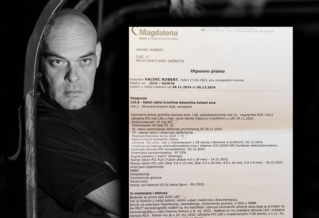 Robert Valdec - Otpusno pismo