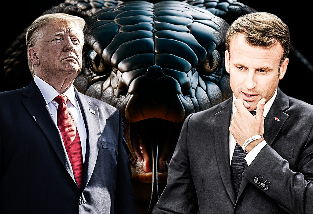 Krije zemlju kako zmija noge