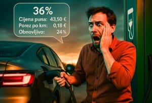 Porez na struju za električne automobile