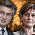 Andrej Plenković i Martina Dalić
