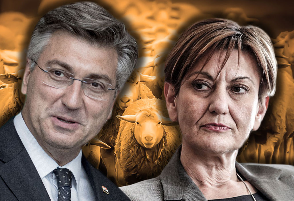 Andrej Plenković i Martina Dalić