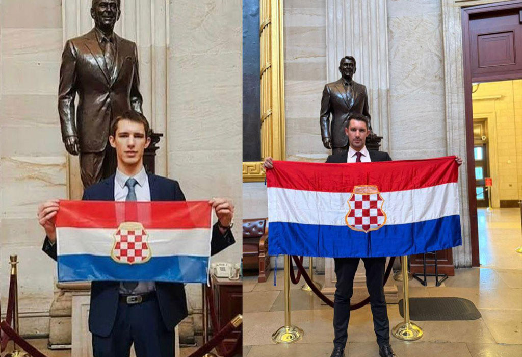 Procionistički Marijan Knezović u SAD