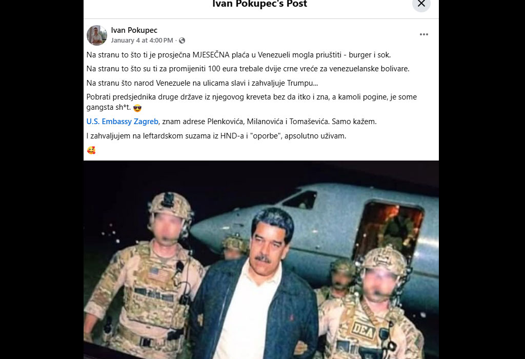 Ivan Pokupec se nudi veleposlanstvu SAD