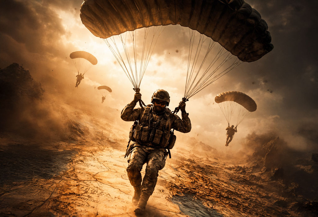 Padobranci na Bliski istok