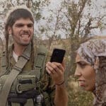 Izraelski vojnik i Palestinka