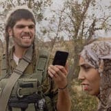 Izraelski vojnik i Palestinka