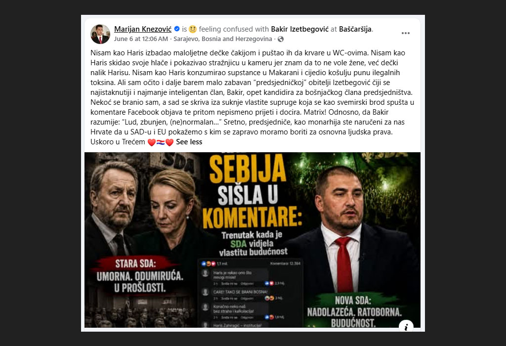 Marijan Knezović najavio cinkarenje, ali je izostavio centralu u Tel Avivu
