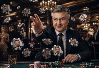 Andrej Plenković žetončića